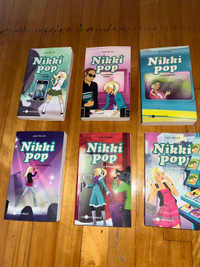 Livres/romans de nikki pop tome 1-6