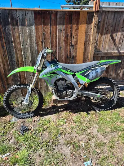 2007 Kawasaki KX450F well maintained and a stock of parts included. $3200 OBO