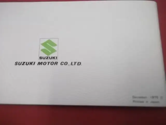 1976   Suzuki  RM250  Owner's Manual in original bag. in Other in City of Toronto - Image 4