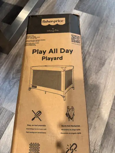 new with box!Fisher Price Play All Day Playard By Dream On Me, View more