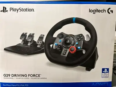 Logitech G29 (wheels, pedals, shifter), View more