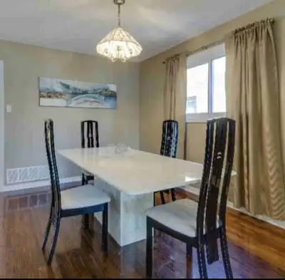 Modern White Marble Dining Table, View more