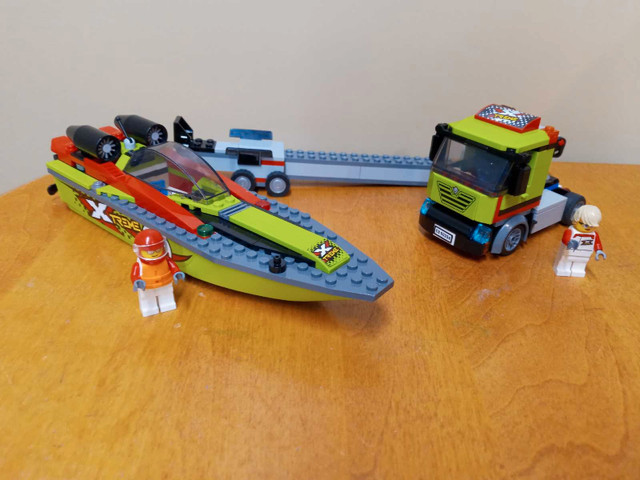 Lego City Race Boat Transporter Set # 60254 in Toys & Games in Kingston - Image 2