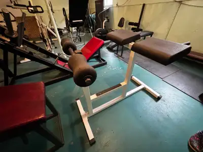 Roman chair hyperextension bench, View more
