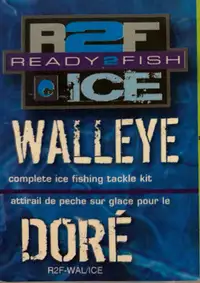 walleye ice fishing tackle