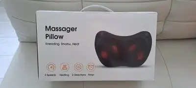 Brand New Massage Pillow with Heat – Unopened, View more