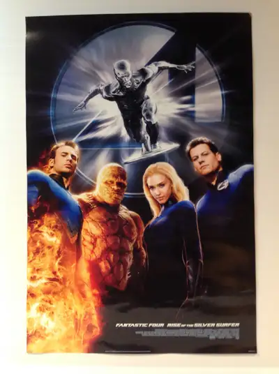 (NOT A REPRODUCTION PRINTED IN USA) From 2007 this mini promo movie poster is in near mint C9 condit...
