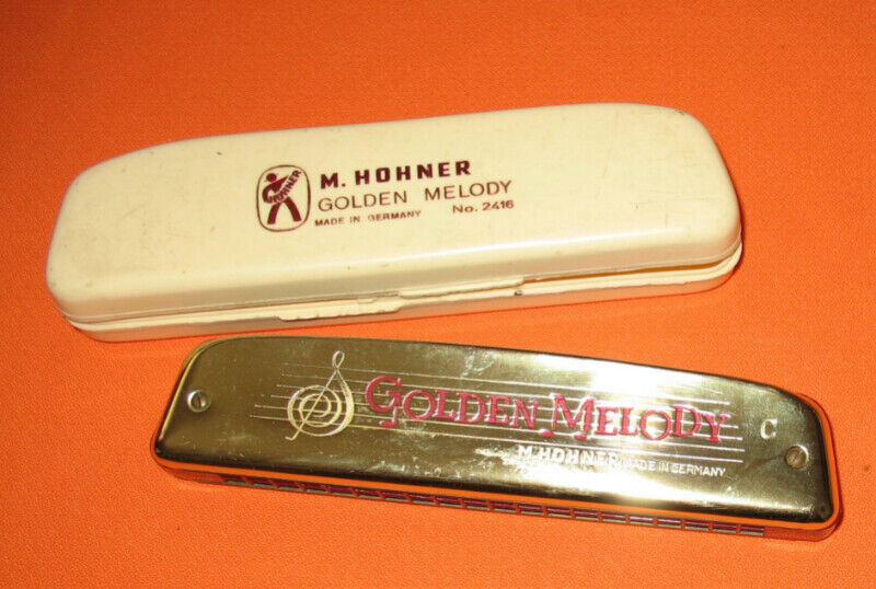 Harmonica Hohner Golden Melody Mouth Organ Key Of (C) Arts