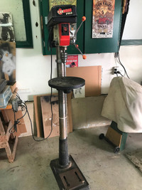 Floor model drill press  . Canwood 16 speed. 3/4 HP