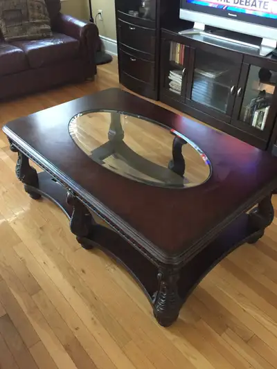 Solid wood centre and coffee table for sale , View more