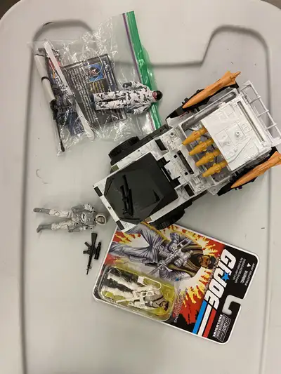 G.I. Joe Arctic Figures and Vehicle , View more