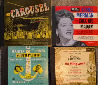Vintage musicals on 78 rpm, View more