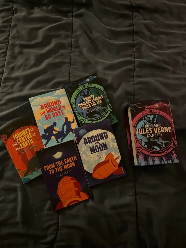 The Classic Jules Verne Book Collection in Fiction in Ottawa - Image 2
