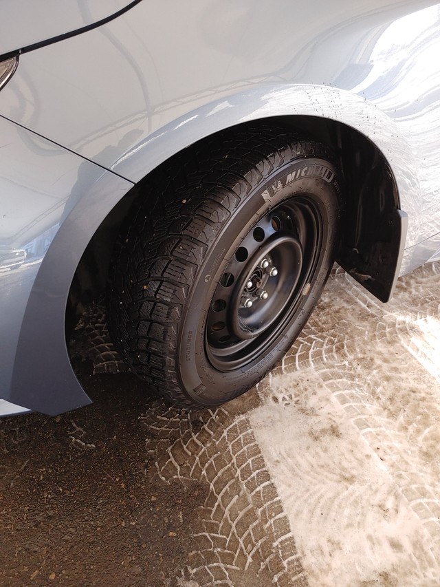 Toyota Corolla 2020-Winter tires Rim included Low km in Cars & Trucks in Calgary - Image 3