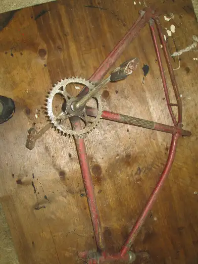 Old Bicycle frames, View more