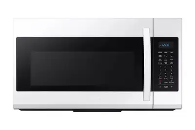 Selling brand new Samsung Over-the-Range Microwave (Model ME19R7041FW) in white finish. Features 100...