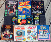 Vintage Video Game, Electronic Game & Computer Game Books