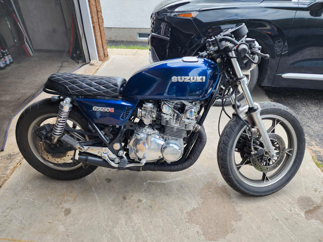 1983 Suzuki GS650G Motorcycle Cafe Racer in Street, Cruisers & Choppers in Kenora