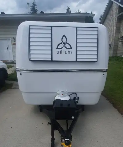 This 1976 Trillium 1300 has been completely rebuilt from top to bottom and never used since restorat...