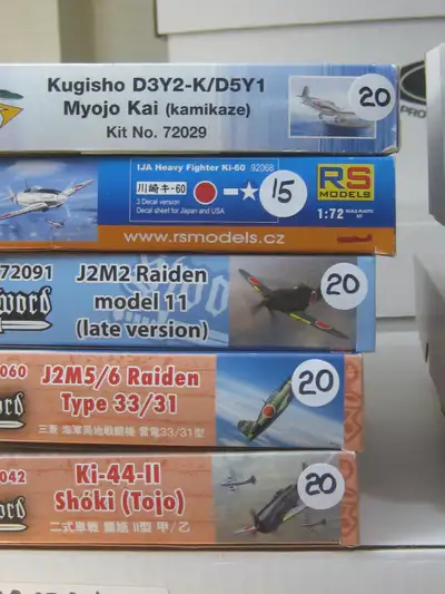!/72 Japanese Plastic-Resin Aircraft models for Sale, View more