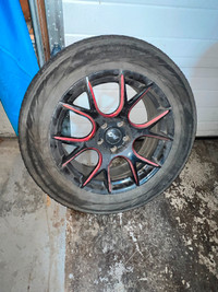 4 Winter Tires on Rims -price negotiable