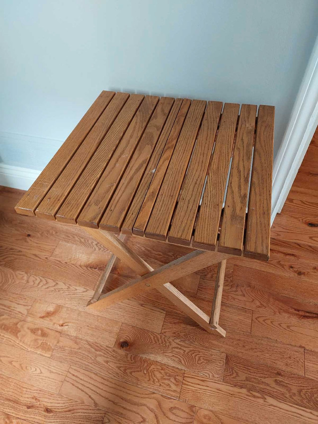Folding Wood Table in Other Tables in Kingston