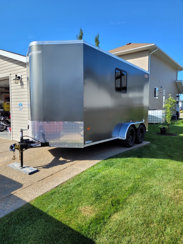Toy hauler camper Travel Trailers & Campers Edmonton Kijiji