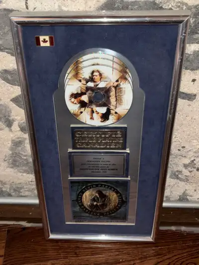 CRIA CERTIFIED SALES AWARD ARTIST KEVIN PARENT Music Collectors Triple Platinum Boasting 300K Sales...
