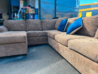 Large sectional with chaise