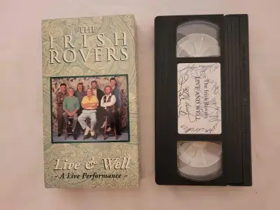 The Irish Rovers Live and Well Signed VHS, View more