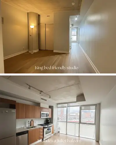 Welcome to this stylish studio in the heart of Toronto's downtown core, perfectly positioned near ma...