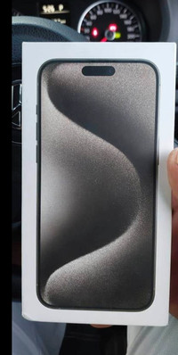 Black iPhone 15 Pro Max- BRAND NEW- UNLOCKED 