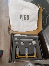 VIGO WALL MOUNT VG05002MB VESSEL SINK BATHROOM!! $150
