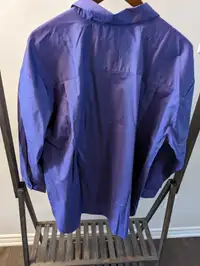 New Reitmans Oversized Purple Shirt Woman's Size XXL