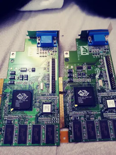 Two ATI 3d Rage Pro Turbo AGP, View more