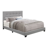 NEW *FULL*-Size Upholstered Bed in Glacier - Fabric Headboard