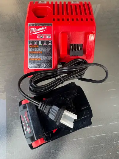 Milwaukee M18 XC 5.0 Battery and Charger, View more