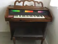 Two electric organs