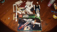 Lego Star Wars Z-95 Headhunter Incomplete no minifigures 