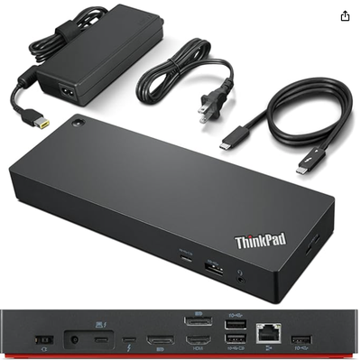 Lenovo ThinkPad Universal Thunderbolt 4 Dock, View more