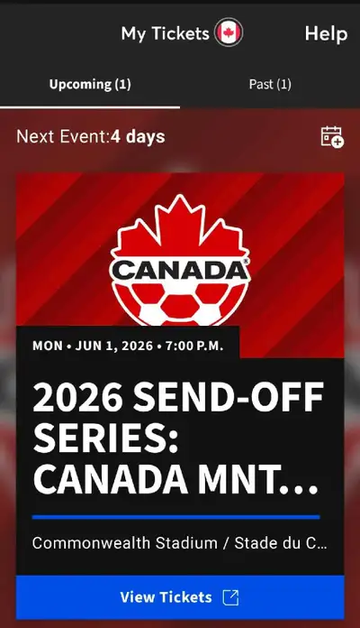 Canada soccer game June 1st, View more
