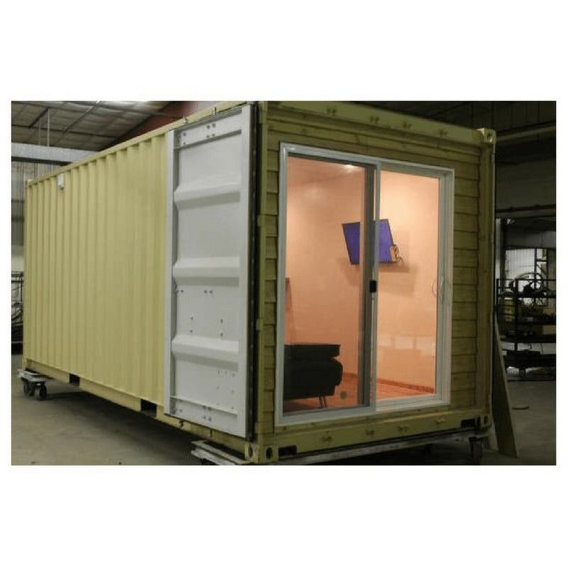 20ft Shipping Container (1X Use) Patio Doors, Insulation Wiring Other