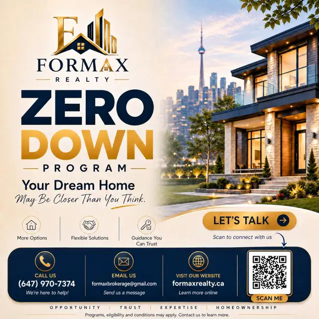 Buy Home With $0 Down or Rent To Own in Long Term Rentals in Mississauga / Peel Region - Image 2