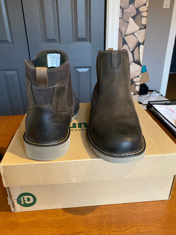 Men's Slip-on LEATHER Boots - DUNHAM Waterproof “NEW PRICE” dans Chaussures pour hommes  à Saint-Jean de Terre-Neuve - Image 2