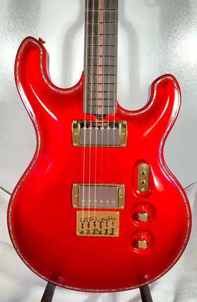 Metalic Red Electric Guitar, View more
