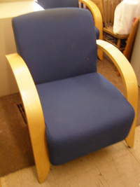 Blue Reception Chair