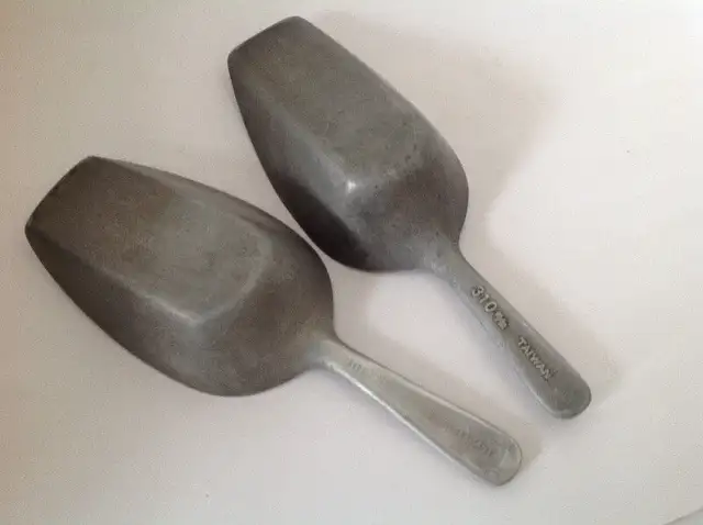 Antiquity. Collection. Large iron spice shovels63417635993347123