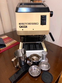 Espresso Gaggia coffee espresso/cappuccino PRICE DROPPED