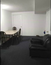 One bed room for rent in a two bedroom basement 