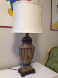 Vintage Mid Century Modern Ceramic Pottery Table Lamp